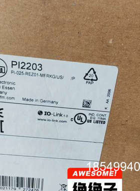 议价IFMPI2203压力传感器，，德国制造，带I