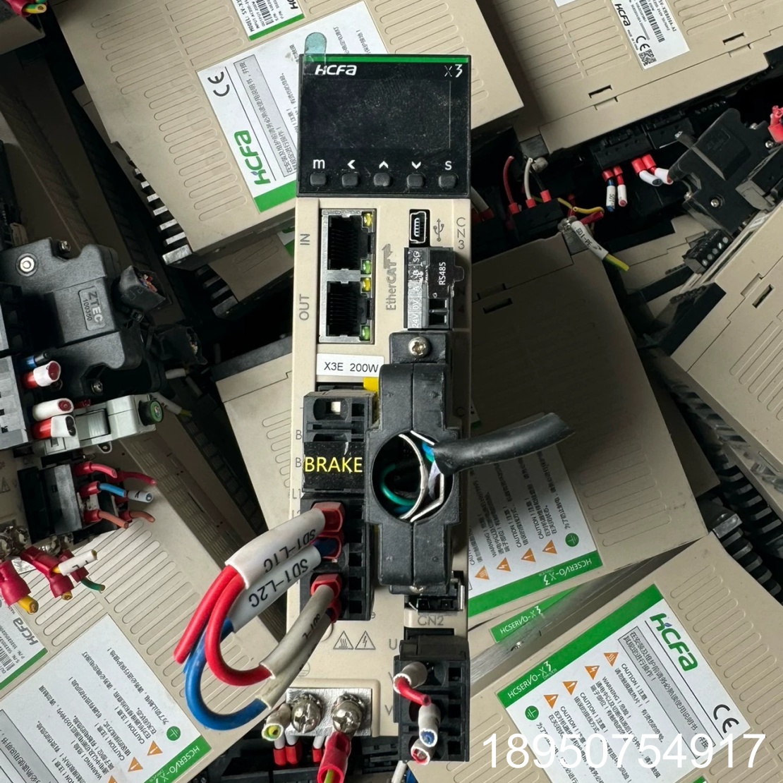 议价200w值伺服电机SV-X3EB020A-A2