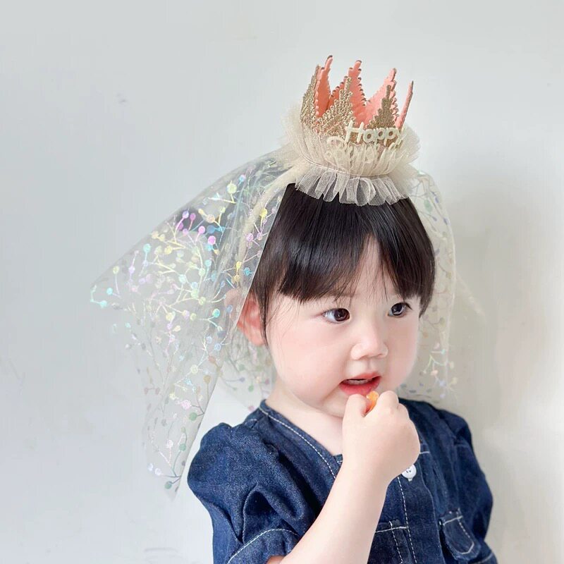 生日派对头饰发饰女童甜美公主