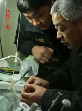 带证书冰种翡翠色玉手镯女款浅绿真玉玉石手镯玉镯子