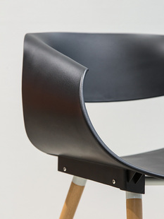 欧式 创意现代咖啡馆休闲椅子办公电脑椅 加厚伊姆斯餐椅时尚 美式