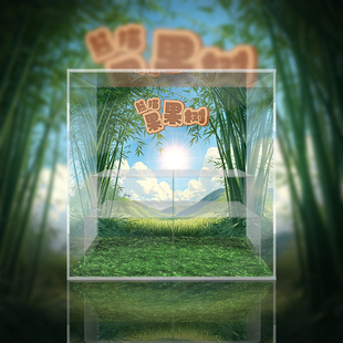 盲盒专用展示盒 52TOYS PANDAROLL 熊猫果果树系列 潮玩