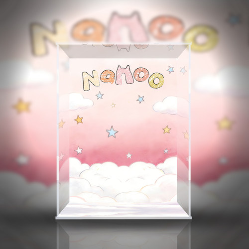 Nanoo 星间篝火 搪胶毛绒吊卡春日温暖发售 展示盒