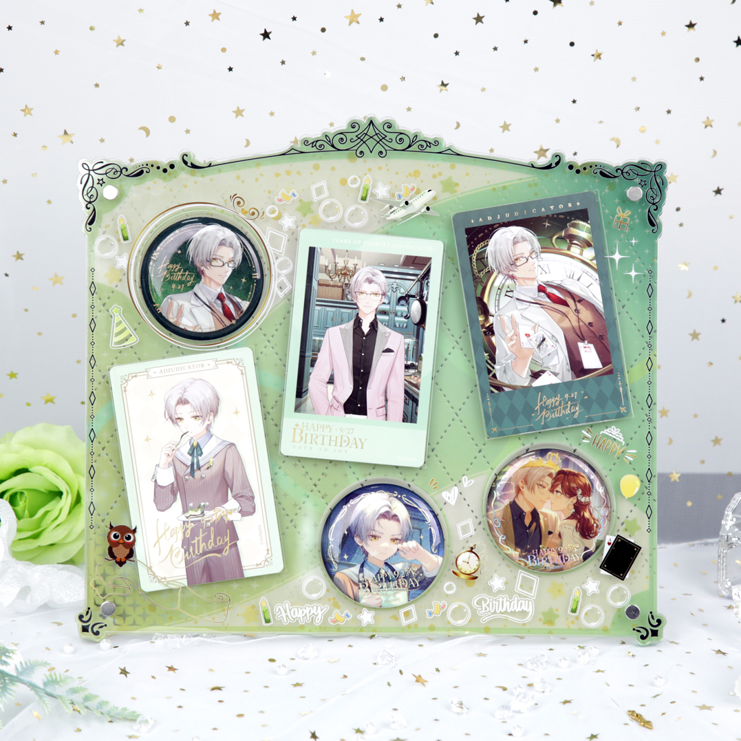 莫弈生日礼盒收纳相框谷美