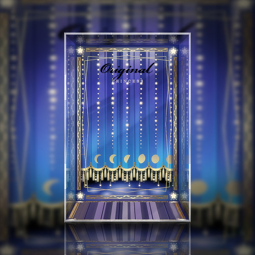 Molly诞生公主100%潮玩展示盒