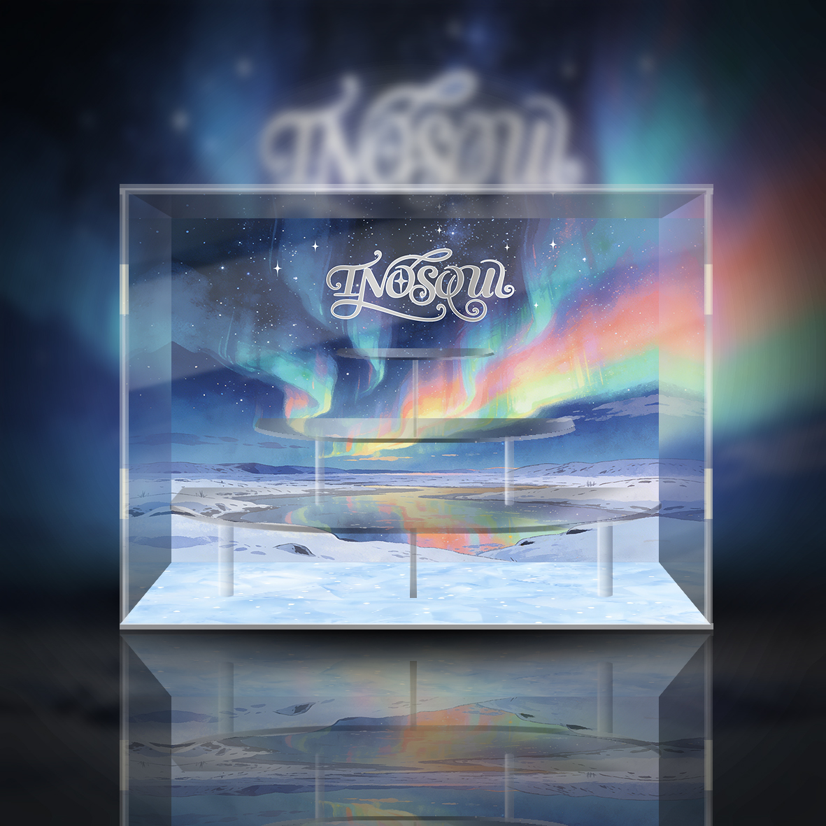 POPMART泡泡玛特 Inosoul 遗忘之地 展示盒