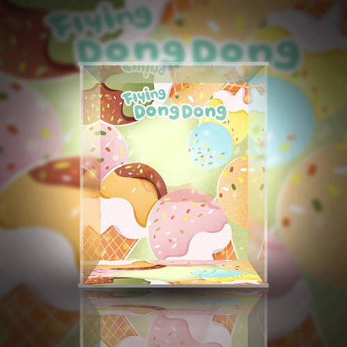 dongdong飞向你吊卡展示盒