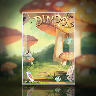 POPMART泡泡玛特 Dimoo 童话奇境 1比8 可动人偶 展示盒