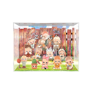 POPMART泡泡玛特 Zsiga 允许,这一切系列 潮玩 盲盒专用展示盒