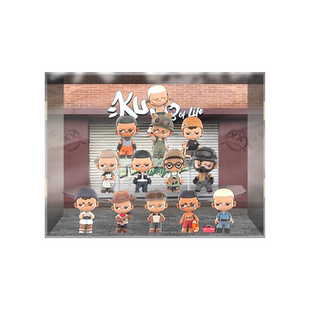 POPMART泡泡玛特 Kubo Walks of Life系列 潮玩 盲盒专用展示盒