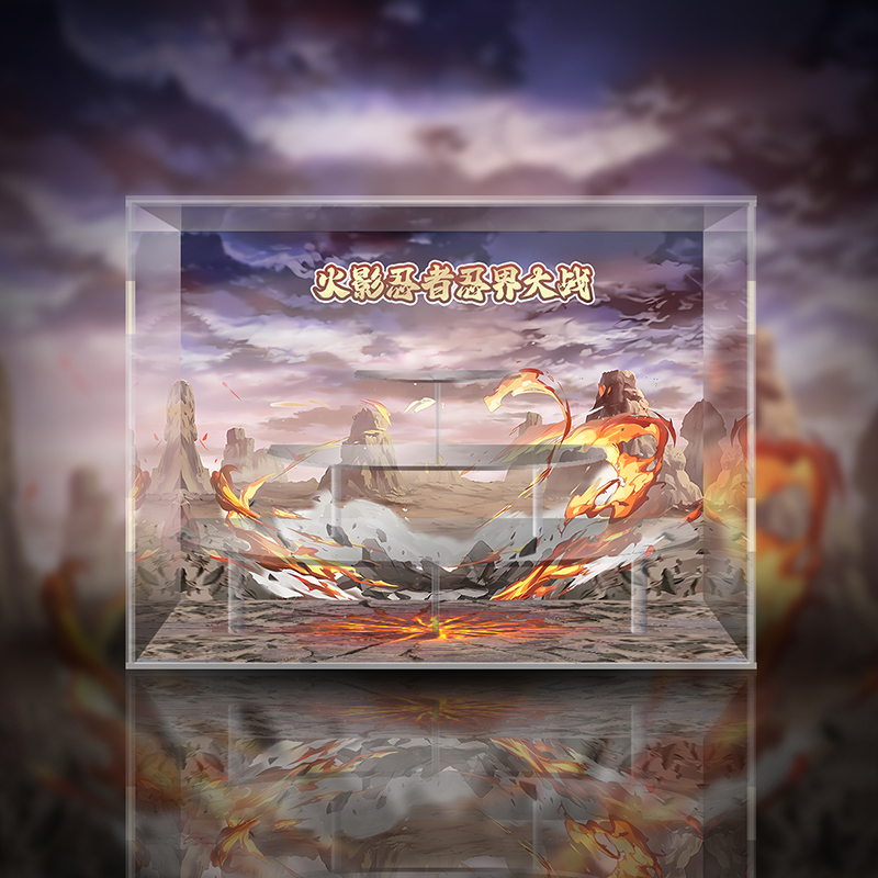 忍界大作战系列潮玩盲盒展示盒