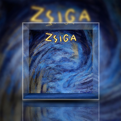 POPMART泡泡玛特 zsiga 惊慌的表演者 潮玩手办展示盒