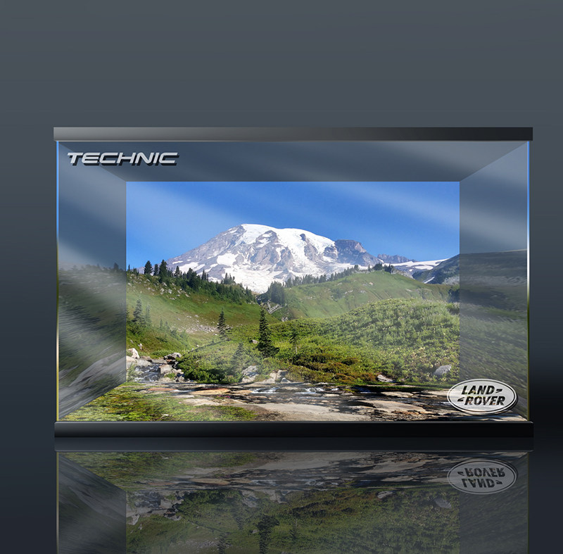 乐高42110 路虎卫士 lego 科技机械组 模型 高透亚克力展示盒