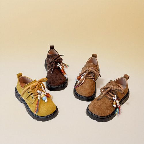 女孩软底乐福洋气女宝单鞋漂亮秋