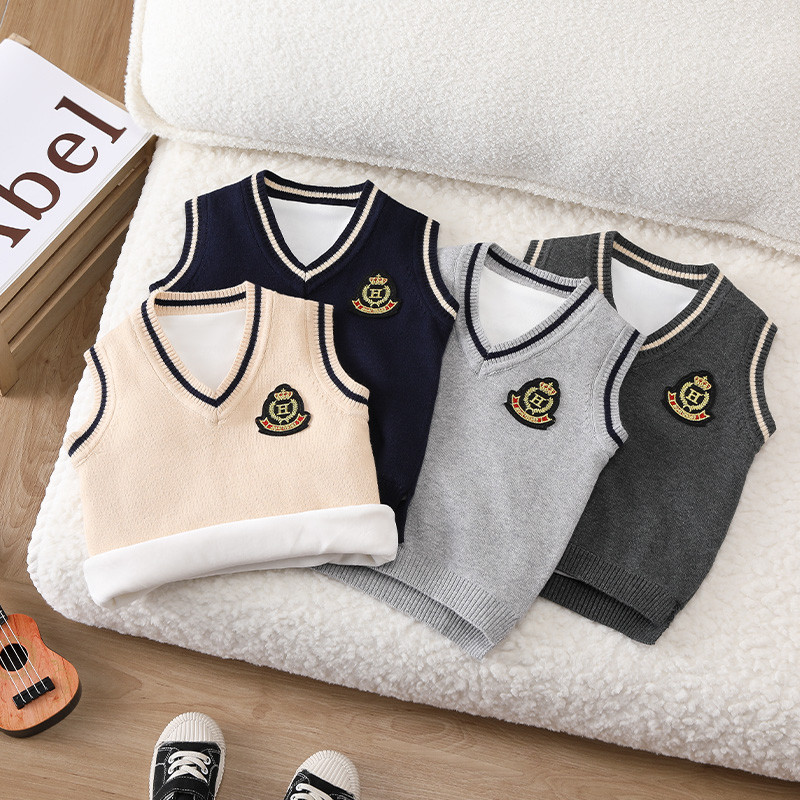儿童马甲冬季加厚外穿坎肩女宝宝背心加绒保暖男童马夹中大童英伦,童装/婴儿装/亲子装,马甲,淘宝优惠券,粉丝福利购,淘宝优惠卷