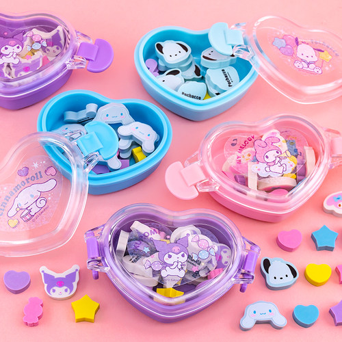 一正橡皮正三丽鸥爱心盒橡皮