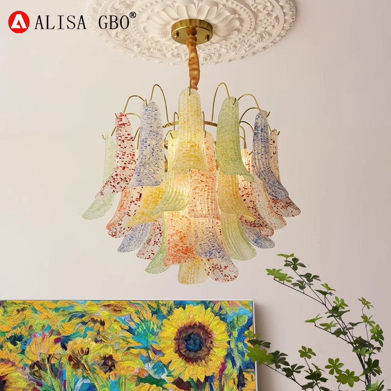 爱丽莎法式复古轻奢水晶吊灯