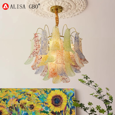 爱丽莎法式复古轻奢水晶吊灯