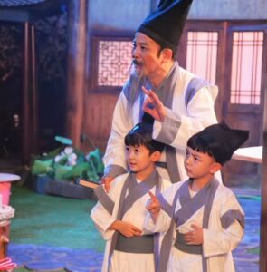 万圣节新款古装老师服书生才子服孟子演出服大臣学生服汉服男