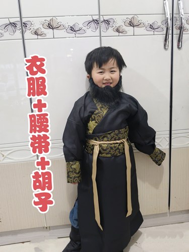 儿童古装话剧三国演义刘备张飞关羽桃园三结义曹操诸葛亮演出服装