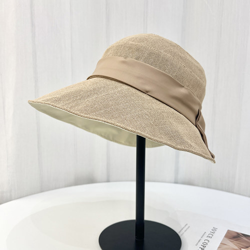 出游遮阳帽子显脸小可折叠防晒夏