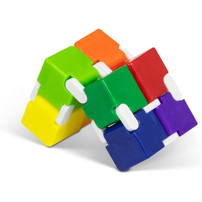 创意彩色百变指尖无限魔方成人益