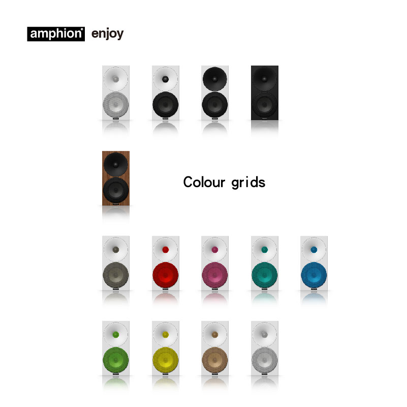 芬兰之声/Amphion Helium 翠鸟系列 Colour grids扬声器网罩