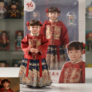 女童汉服明制上衣马面裙套装2026新款儿童古装中国风小女孩拜年服