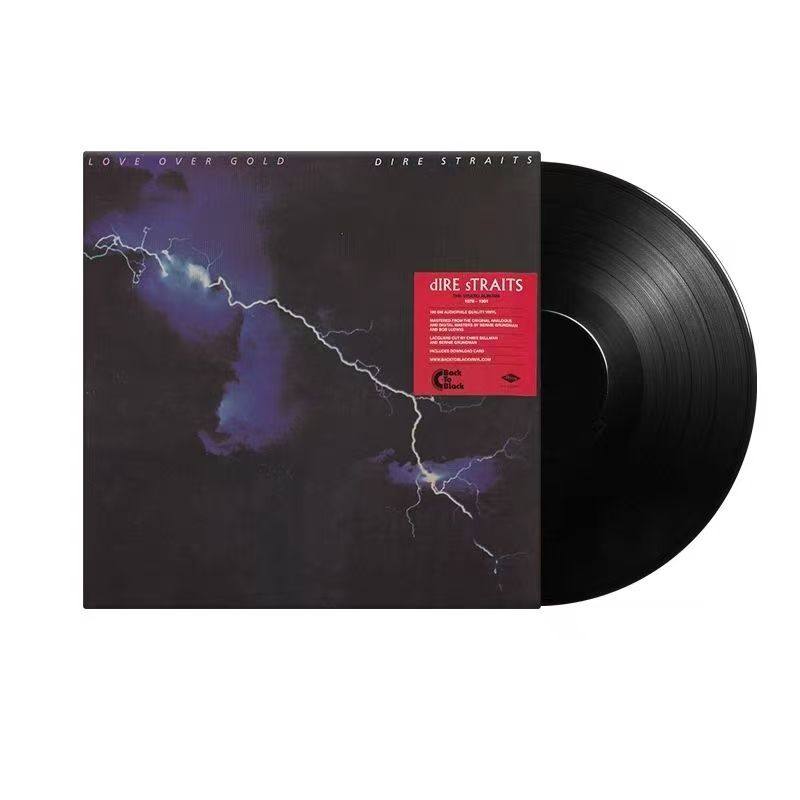 正品恐怖海峡-情比金坚 Dire Straits-Love Over Gold 黑胶唱片LP