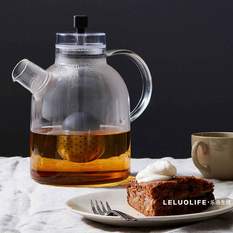 明火耐热电陶炉可用玻璃轻奢泡花茶壶丹麦极简北欧冷水壶家用烧水