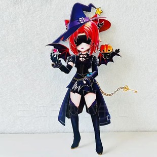 猫女谷子纸片人影爪梵蒂娅双生怨灵全身可动纸片偶人DIY材料