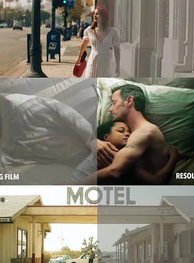 10个电影风格质感LUTS视频slog调色vlog预设AE/Pr/FCPX/达芬奇/PS