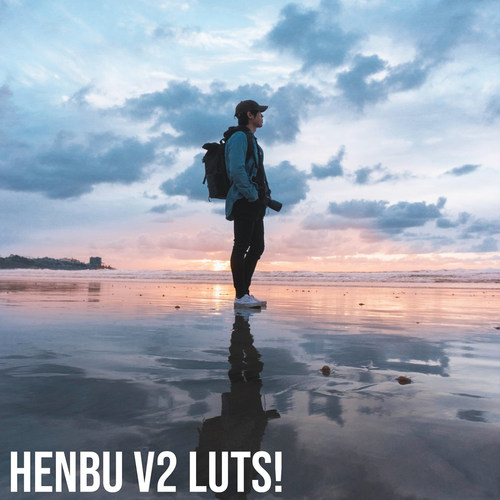 7款油管网红博主henbu视频调色V2LUTS达芬奇PR/FCPX滤镜PS调色