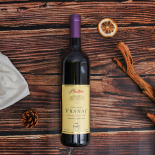 塞尔维亚红酒 黑山红酒 维拉纳干红葡萄酒原瓶进口酒庄直供VRANAC