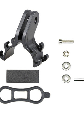 自行车号码牌支架公路车发光灯牌可调节支架山地自行车通用支架