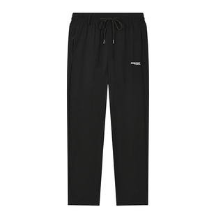 休闲运动百搭松紧系带腰直口长裤 男式 防水薄款 户外风格