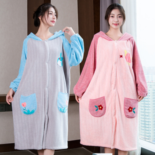 浴巾可穿式大人男女浴衣斗篷非全棉纯棉吸水速干睡袍浴袍2025新款