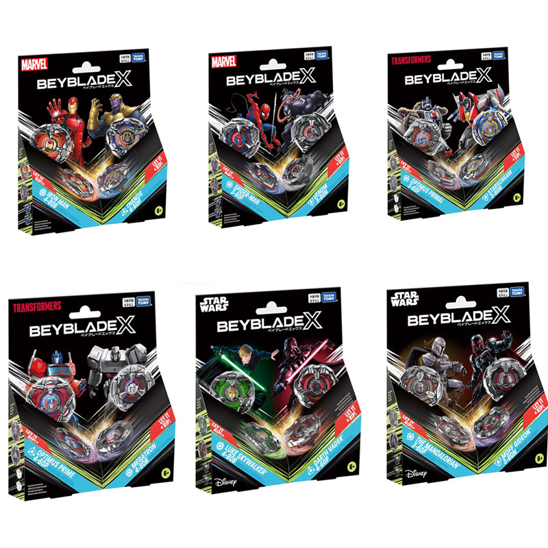 TOMY多美 Beyblade X爆旋陀螺漫威 星球大战 变形金刚液联名款