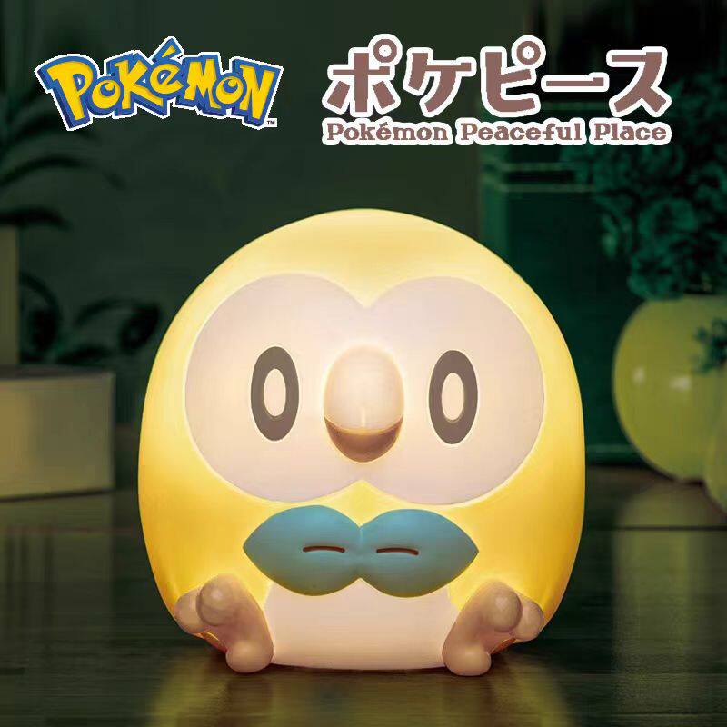 TAKARA TOMY多美卡口袋妖怪 木木枭果冻捏捏灯小夜灯手办