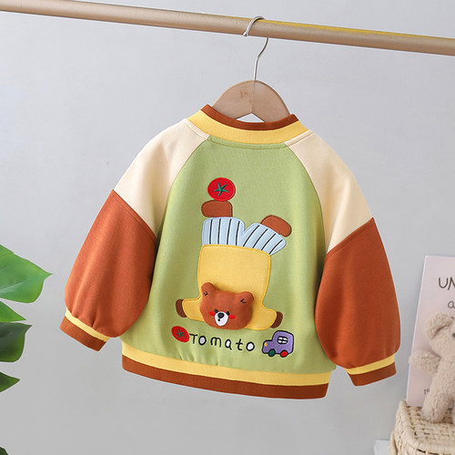 男童棒球服外套春秋季2026新款