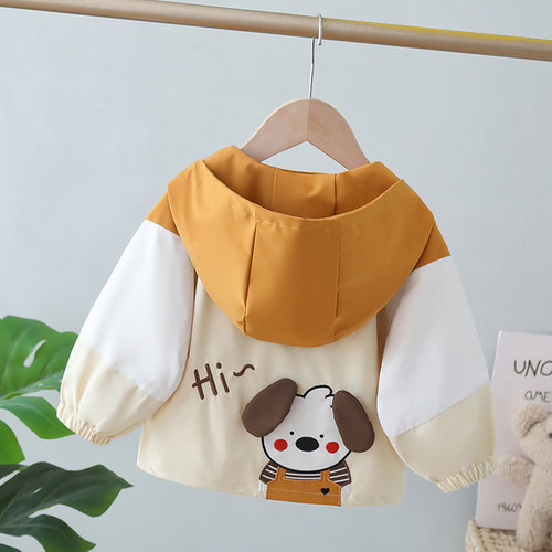 男童帅气风衣外套春秋季新款