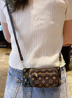 情侣兔适用于vivoS50手机壳s30promini零钱包S15钥匙包V2362A高级感s18pro斜挎s17pro挂绳s10e小包s16装钱夹