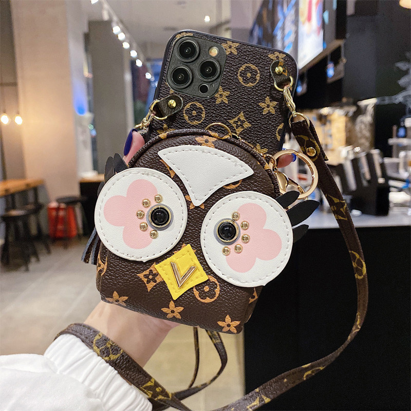 情侣兔适用OPPOReno15pro手机壳reno15零钱卡套15pro斜跨绳14pro插卡包13/12口红包11简约10se高级7P小众8