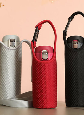 非通用保温杯杯套350ML 360 480 500 600毫升水杯茶套手提背带袋