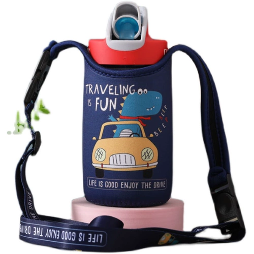 Camelbak, детский летний чайник со стаканом, портативный стакан, сумка через плечо, ремешок, США