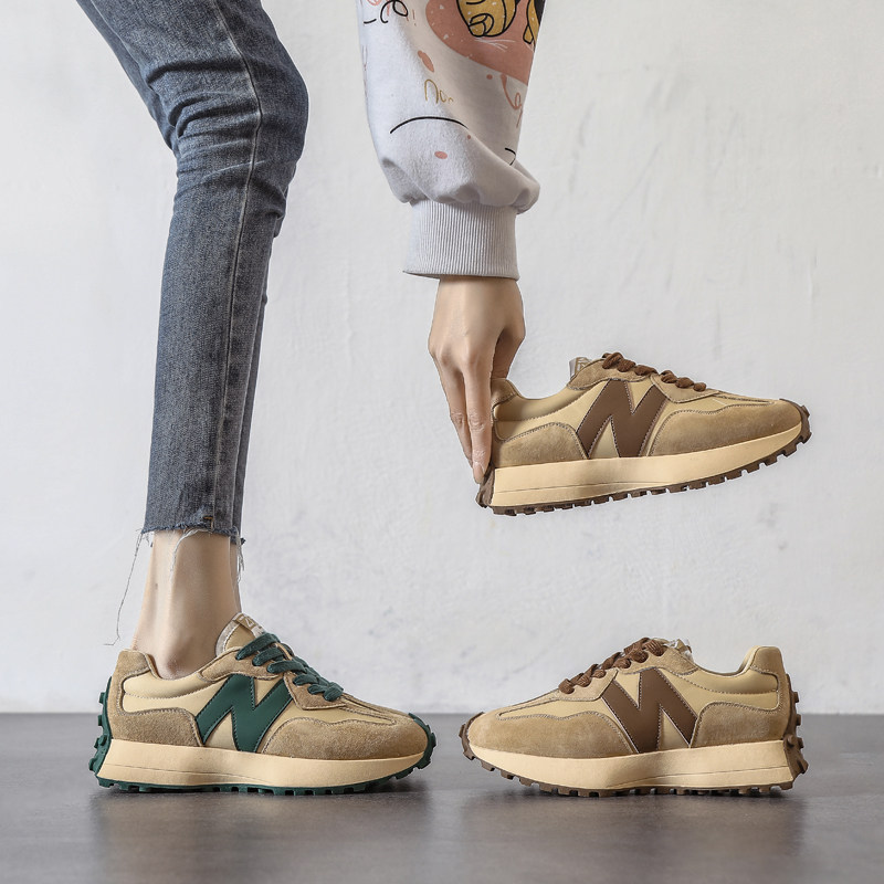 ZASAFRAN ITS SO GOOD TO WEAR THAT YOU DONT WANT TO DRAG  GREEN DADDY SHOES WOMENS THICK SOLE 5CM VERSATILE CASUAL SHOES CASUAL SPORTS