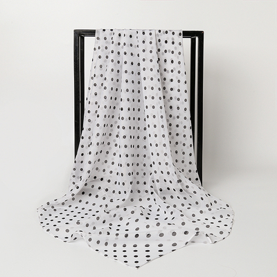 90cm波点表演春秋夏天防晒大方巾