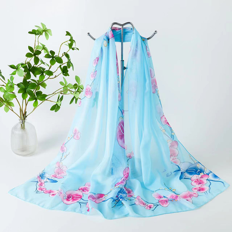春秋新款韩版雪纺长款印花纱巾女士装饰百搭围巾薄披肩送礼小丝巾,服饰配件/皮带/帽子/围巾,围巾/丝巾/披肩,淘宝优惠券,粉丝福利购,淘宝优惠卷