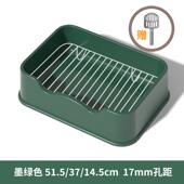 大号狗厕所泰迪宠物狗便盆尿盆防踩屎不锈钢小型犬博美专用厕所