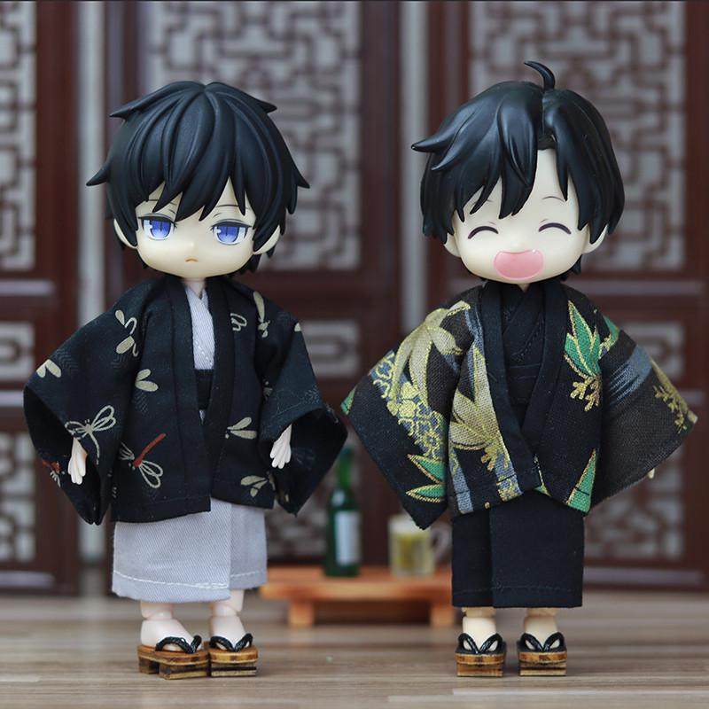 ob11娃衣和服浴衣套装GSC粘土 MOLLY/BJD 素体可穿12分P9和风